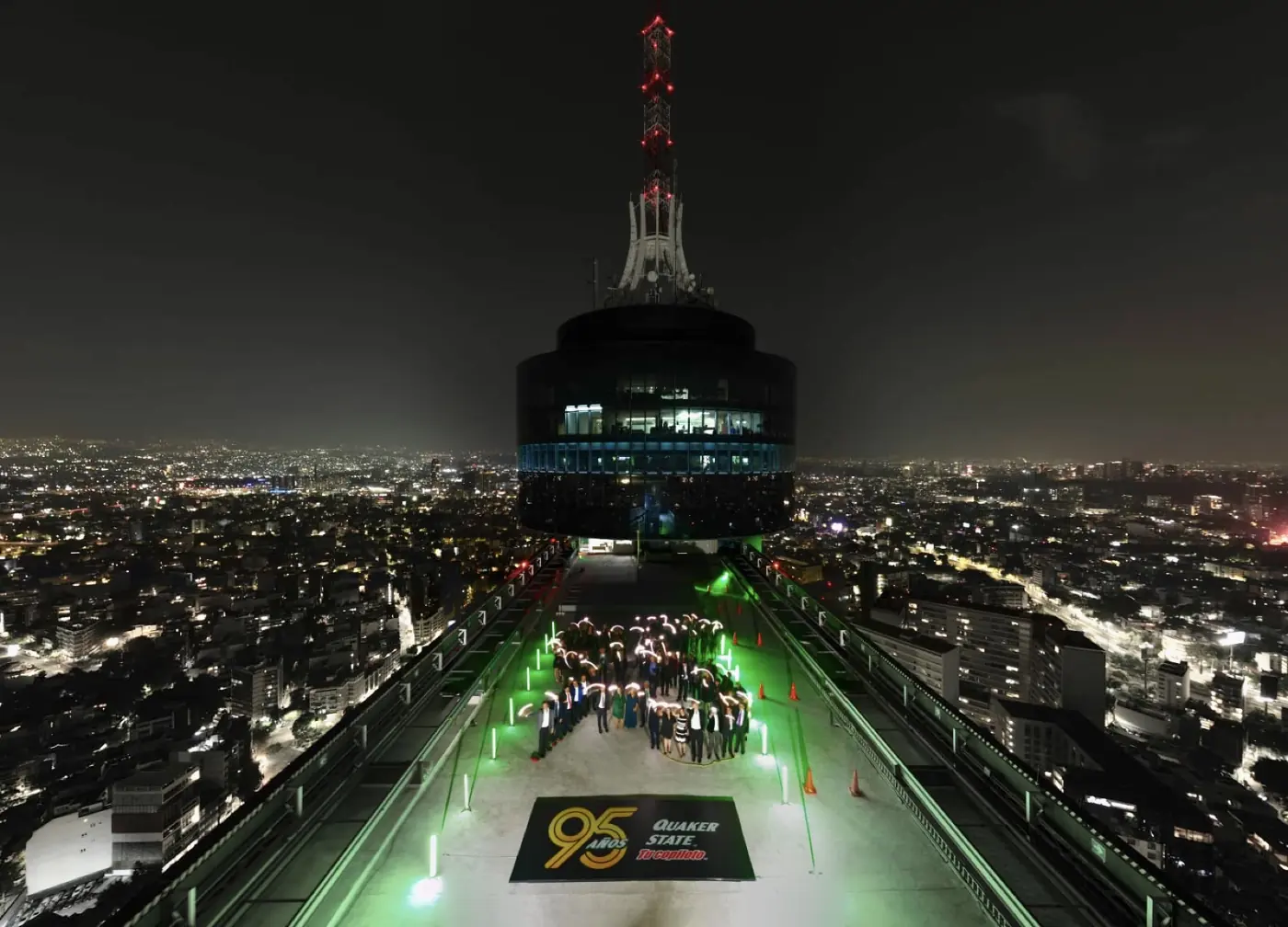 Evento en el Roof Top en EVNTS, piso 46 del WTC