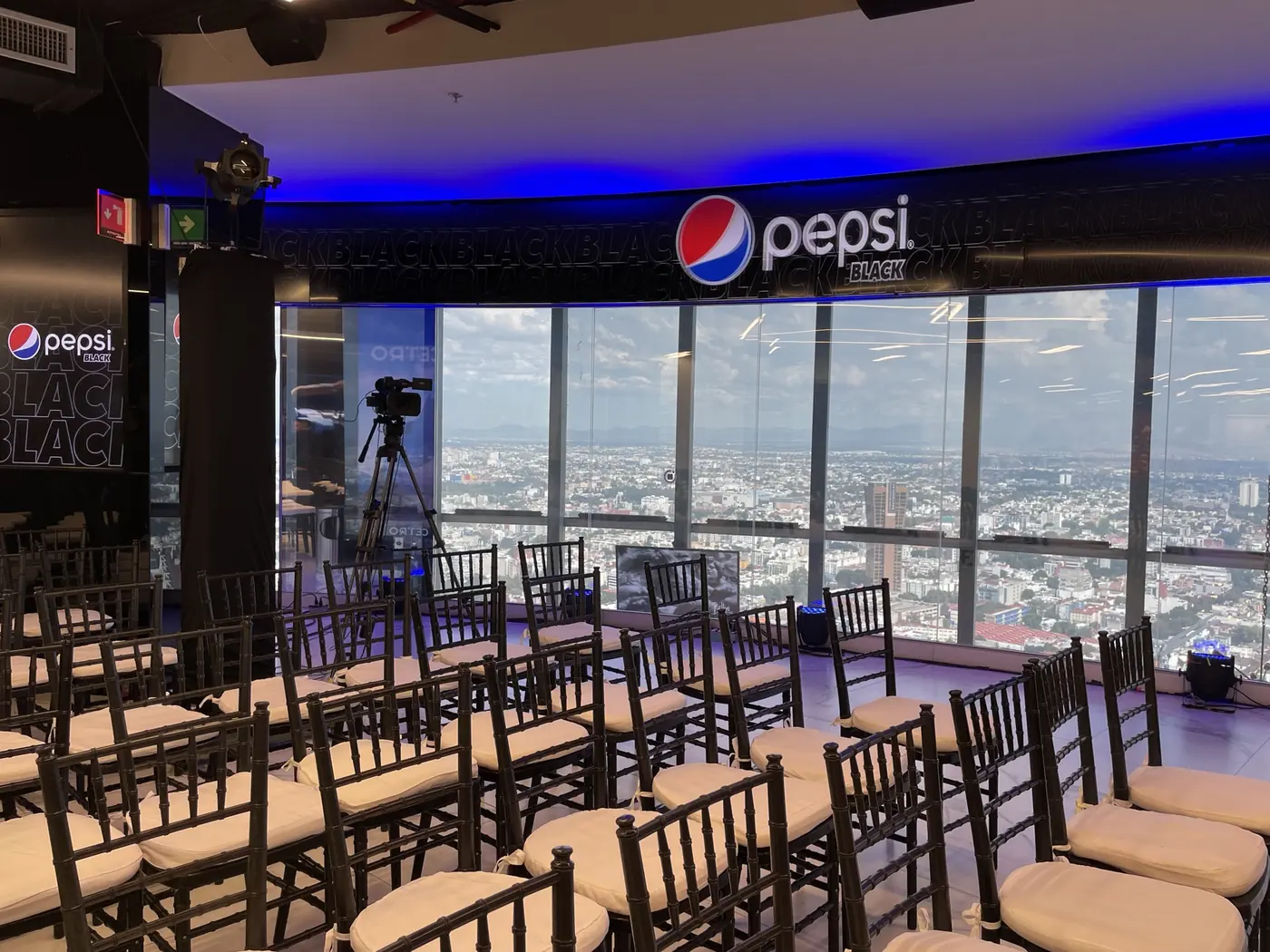 Auditorio en EVNTS, piso 46 del WTC