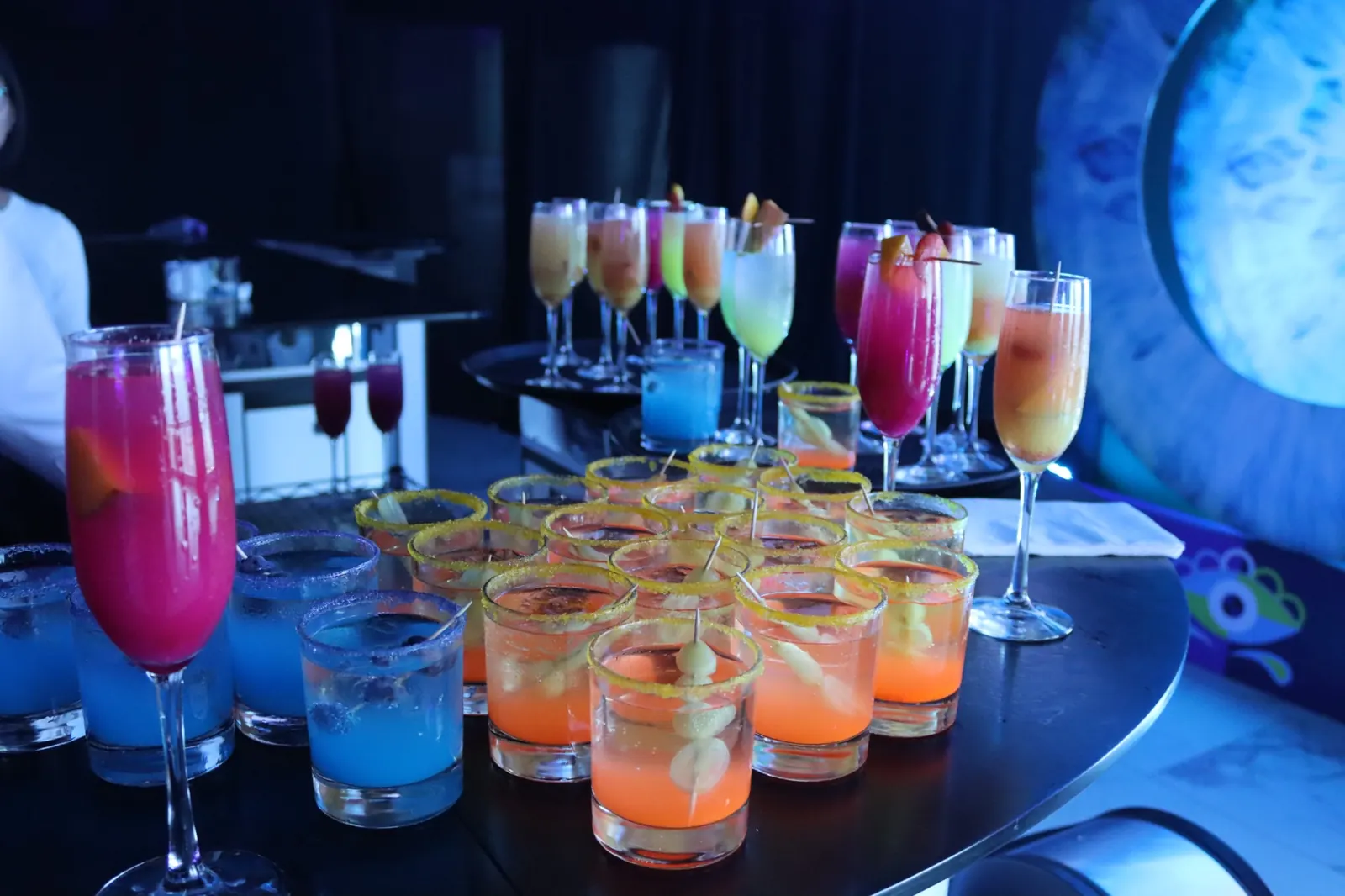 Cocteles en EVNTS, piso 46 del WTC